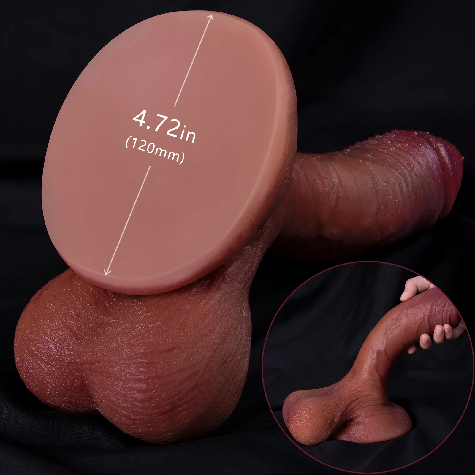 Black Bull-Soft Egg&Lifelike Dildo - Image 4