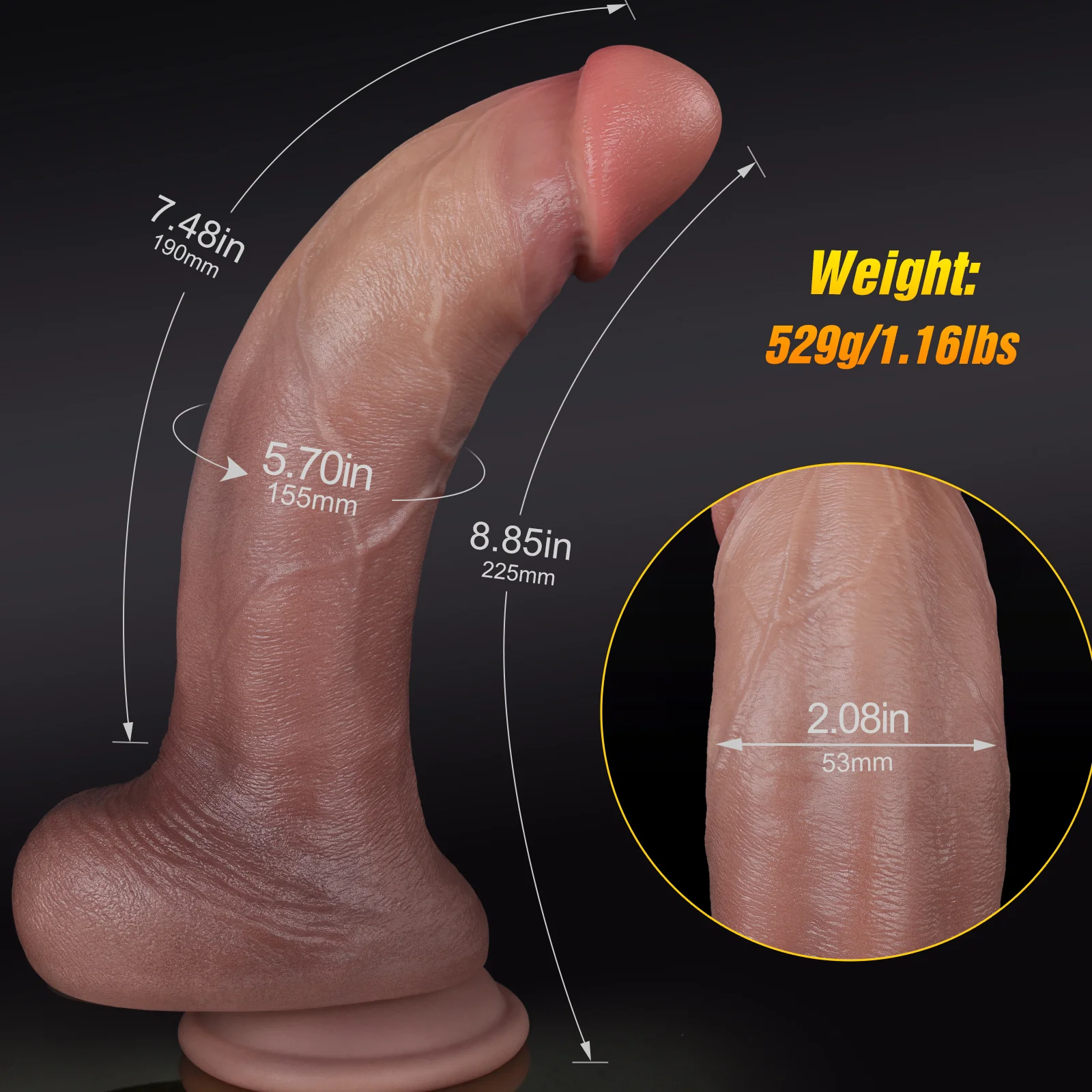 Qiyizhongzi- Replica Dildo - Image 7