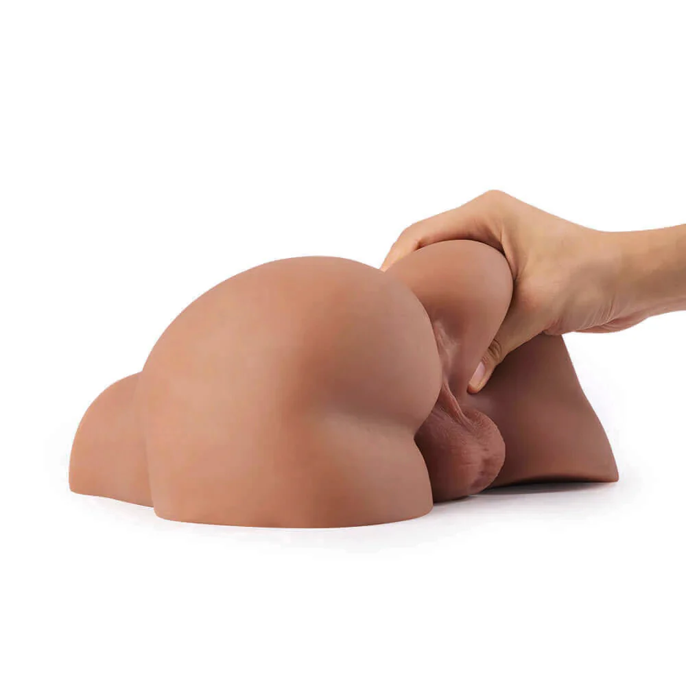 QUTOYS Tight Anus Realistic Masturbator 5.5LB Brown - Image 5