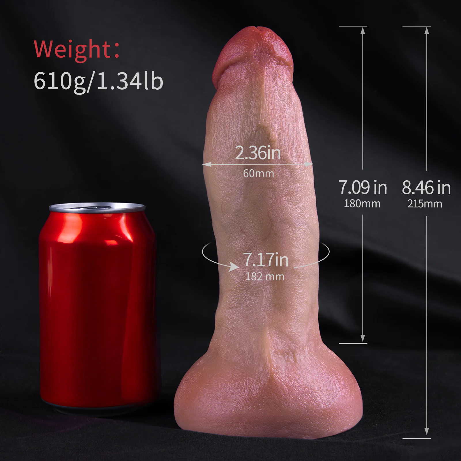 The Plumber-Small Head Dildo - Image 5