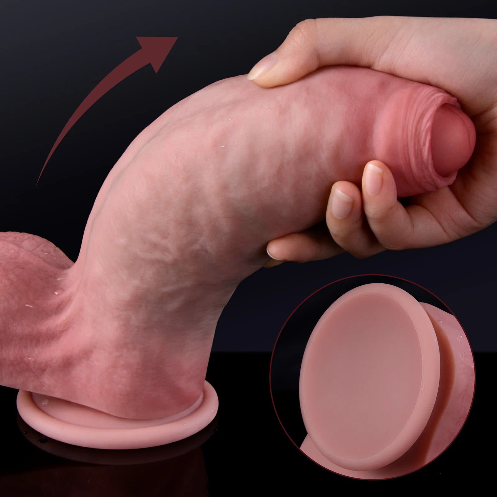 The Turtleneck Uncut Dildo - Image 4