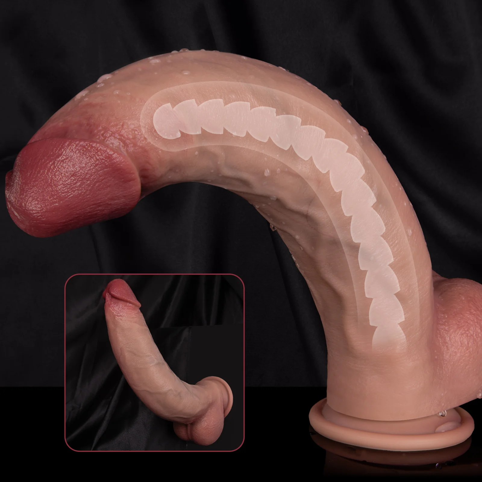 Titan Shaft-Huge&Long Realistic Dildo - Image 4