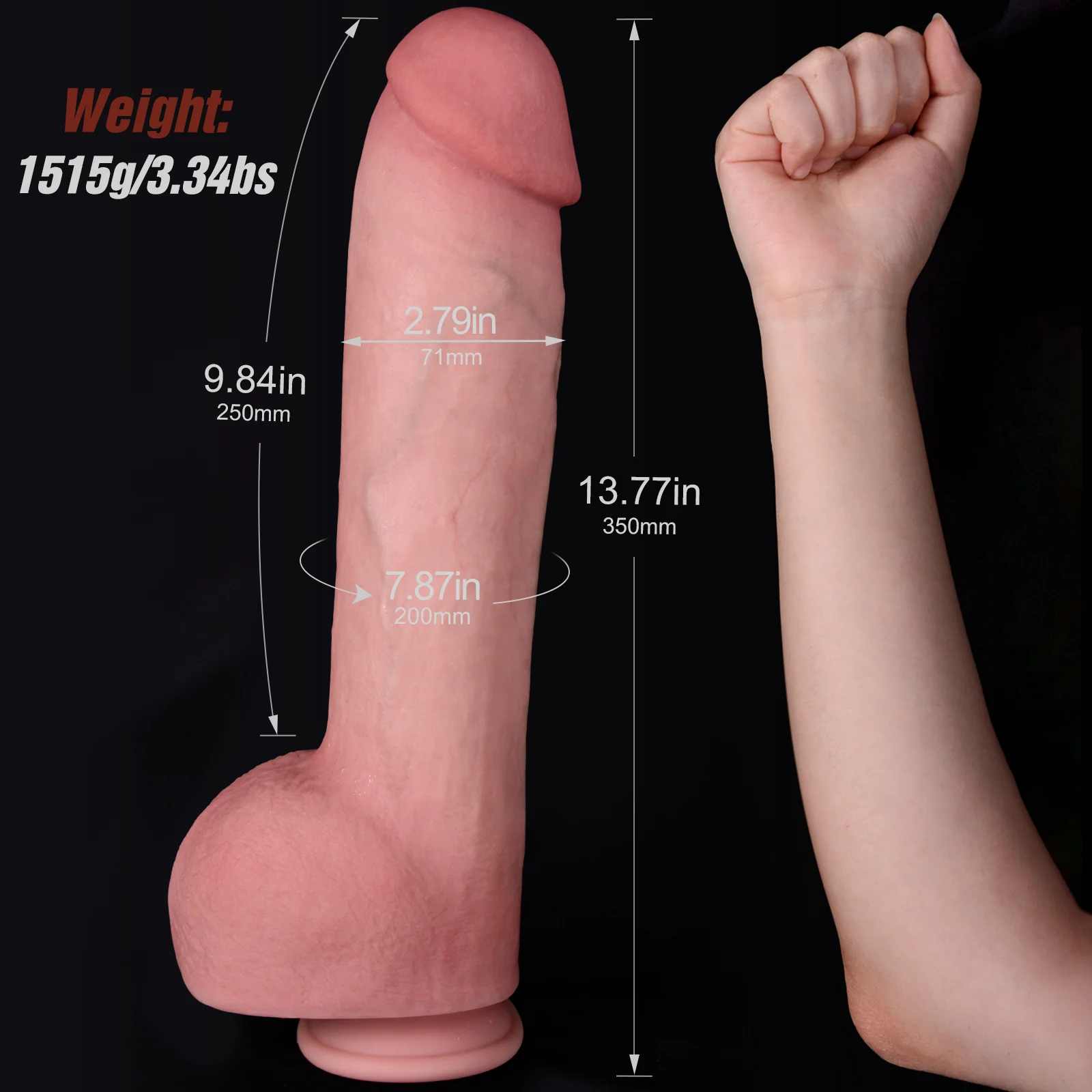 Torpedo-Giant Ultra Long & Big Dildo - Image 6